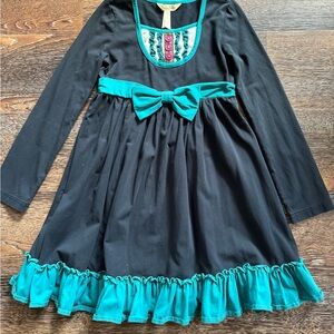 Matilda Jane Navy and Teal Girls Dress